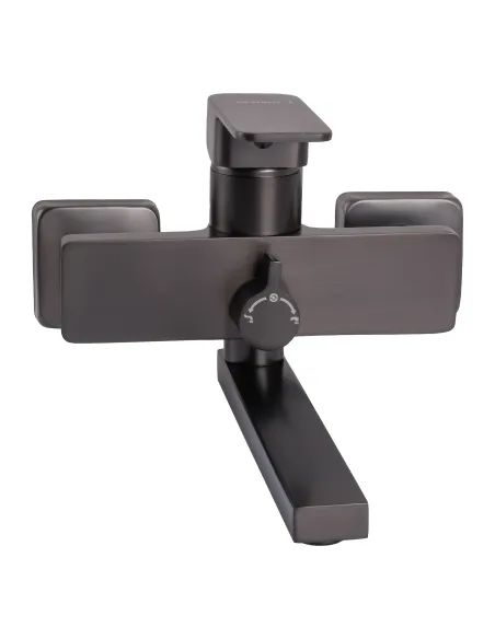 Смеситель для ванны Globus Lux Milano GLM-0102N-11-GRAPHITE