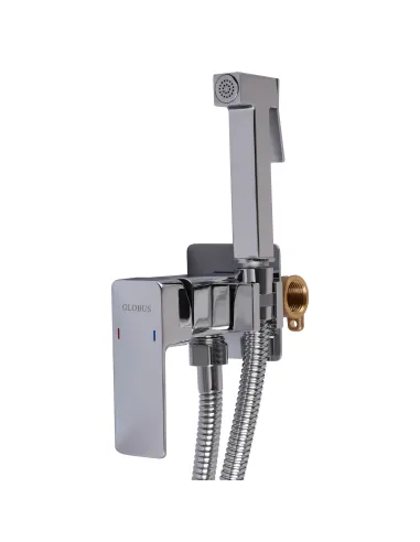 Смеситель для биде Globus Lux Milano GLM-0-106MIX-CR с гигиеническим душем