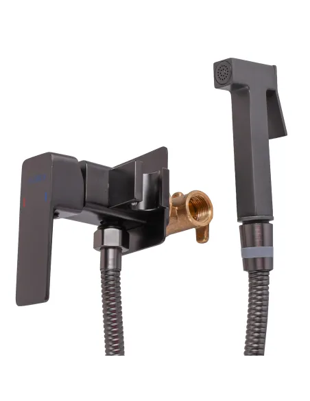 Змішувач для біде Globus Lux Milano GLM-0-106MIX-GP з гігієнічним душем