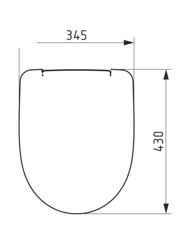 Сиденье для унитаза SoloPlast СПМ-5