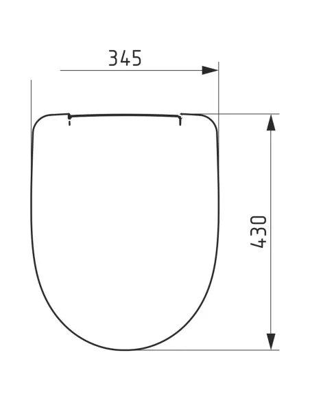 Сиденье для унитаза SoloPlast СПМ-5