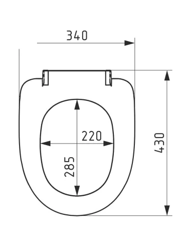 Сидіння для унітазу SoloPlast СПМ-5
