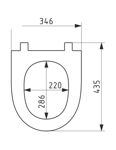 Сиденье для унитаза SoloPlast СПМ-12