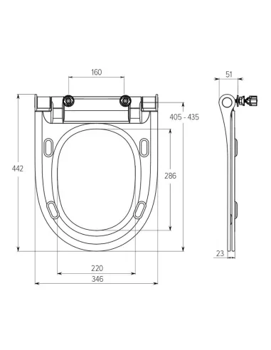 Сидіння для унітазу SoloPlast СПМ-12