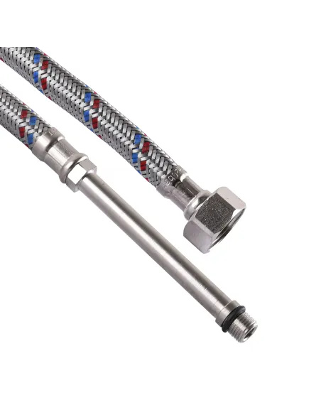 Шланг для підведення води Solomon HY6201A SH2006 М8 х 1/2 дюйма, 0,8 метра