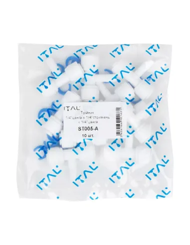 Тройник для труб ITAL ST005A, 0.25х0.25х0.25 дюйма