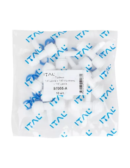Трійник для труб ITAL ST005A, 0.25х0.25х0.25 дюйма