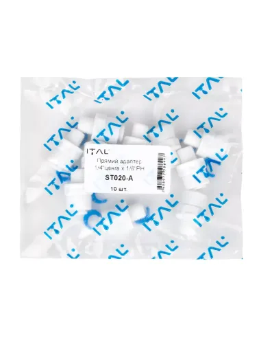Фітинг прямий ITAL ST020A 0.25х0.125 дюйма