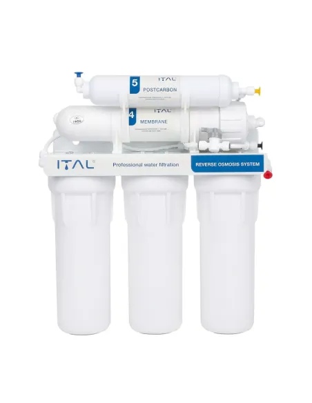 Фільтр зворотного осмосу ITAL RO5 75, 5 ступенів очищення