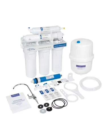 Фільтр зворотного осмосу ITAL RO5 75, 5 ступенів очищення