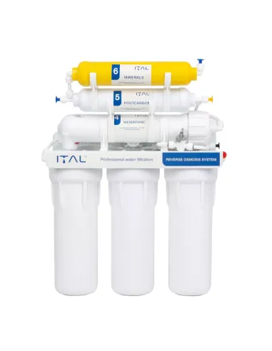 Фильтр обратного осмоса ITAL RO6 75, 6 степеней очистки