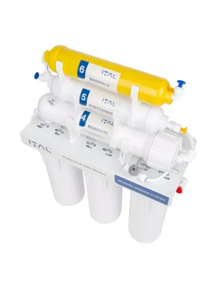 Фільтр зворотного осмосу ITAL RO6 75, 6 ступенів очищення