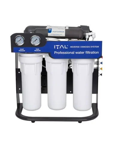 Фільтр зворотного осмосу ITAL RO5 100P, 5 ступенів очищення, з помпою