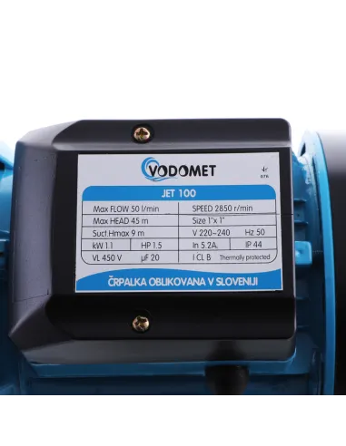 Центробежный поверхностный насос Vodomet JET130, 1.3 кВт