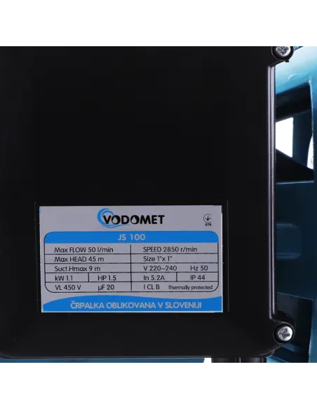 Відцентровий поверхневий насос Vodomet JS100, 1.1 кВт
