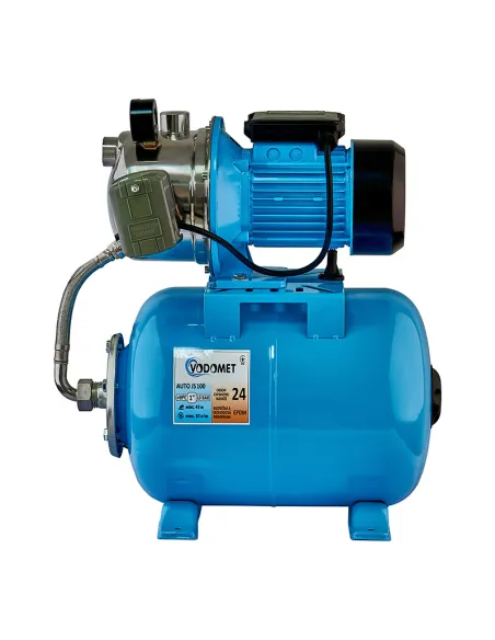 Насосная станция Vodomet AUTO JS100 1.1 кВ, бак 24 литра