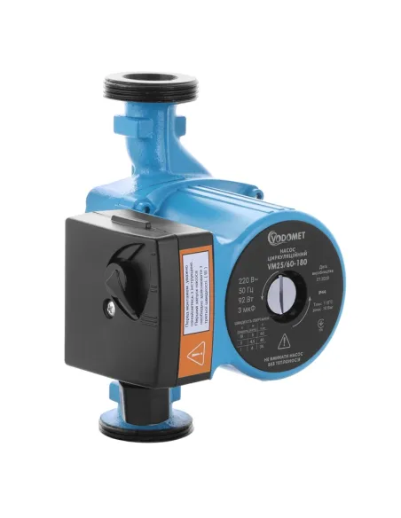 Циркуляционный насос Vodomet VM25/60-180 энергосберегающий Циркуляционный насос Vodomet VM25/60-180 энергосберегающий