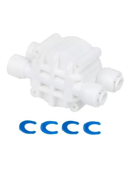 Регулятор тиску для зворотного осмосу ITAL ST029 A, чотириходовий