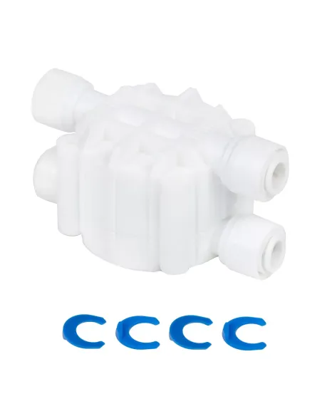 Регулятор тиску для зворотного осмосу ITAL ST029 A, чотириходовий