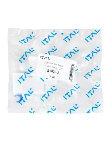 Датчик високого тиску ITAL ST030 A, 0.25х0.25 дюйма