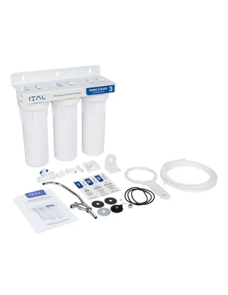 Проточний фільтр під миття ITAL IT-FS3, 3 ступеня очищення