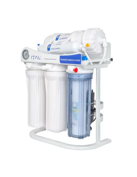 Фильтр обратного осмоса ITAL IT-RO5-300P, 5 степеней очистки, с помпой