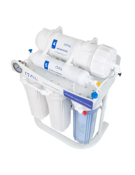 Фильтр обратного осмоса ITAL IT-RO5-300P, 5 степеней очистки, с помпой