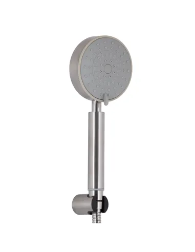 Змішувач для ванни Lidz Luna 005 Nickel з душовим набором