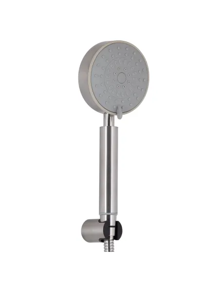 Змішувач для ванни Lidz Luna 005 Nickel з душовим набором