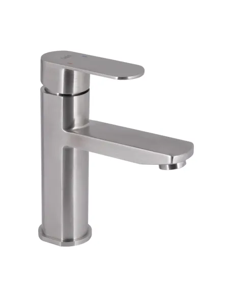 Смеситель для умывальника Lidz Luna 001F Nickel однорычажный Смеситель для умывальника Lidz Luna 001F Nickel однорычажный