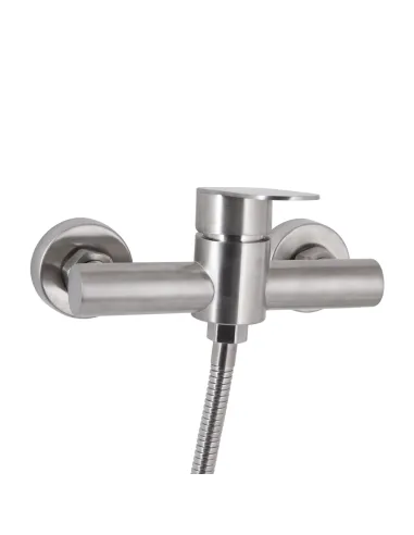 Змішувач для душу Lidz Luna 010 Nickel, без виливу