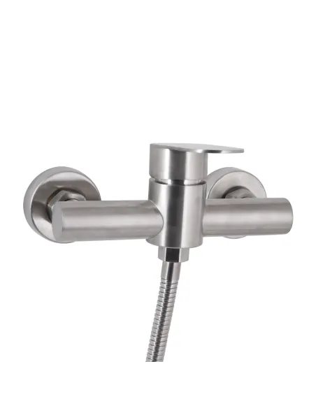 Змішувач для душу Lidz Luna 010 Nickel, без виливу