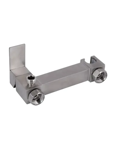 Набір для гігієнічного душу із змішувачем Lidz Kubis 110 Nickel