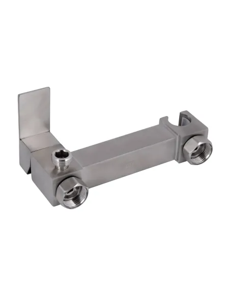 Набір для гігієнічного душу із змішувачем Lidz Kubis 110 Nickel