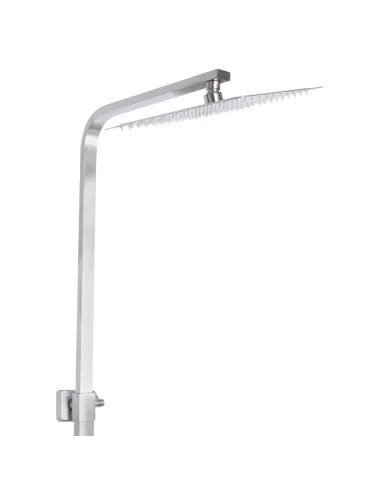 Душевая система без смесителя Lidz Kubis 1120 нержавеющая сталь