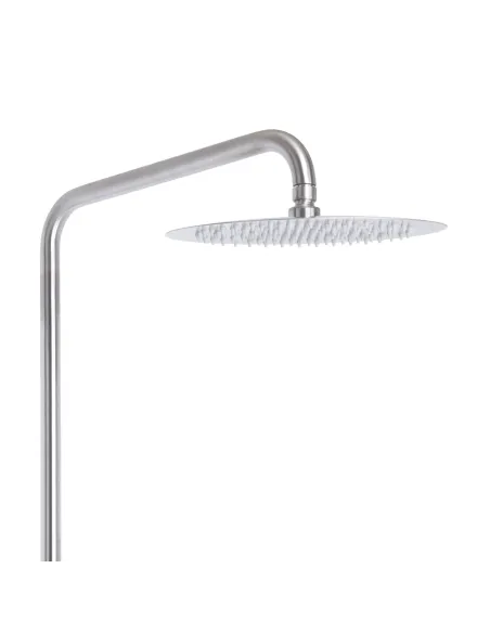 Душевая система со смесителем Lidz Aria 1020 нержавеющая сталь