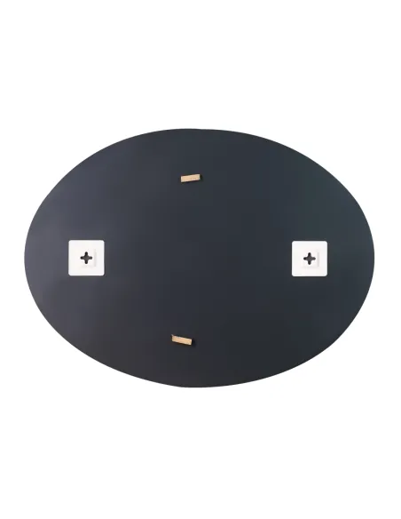 Дзеркало для ванної кімнати Lidz Latwa LD78LA4257, овальне з декором, 425х575 мм