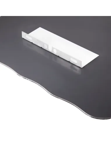 Зеркало для ванной Lidz Sofi LD78WA4560, 3 полочки, ассиметичное, со светильником, 680х875х100 мм