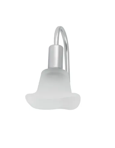 Дзеркало для ванної кімнати Lidz Sofi LD78WA4560, 3 полички, асиметичне, зі світильником, 680х875х100 мм