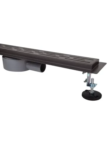 Канализационный трап ITAL IT03-FT01/800G, линейный, комбинированный затвор