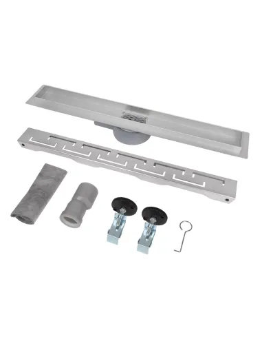 Канализационный трап ITAL IT03-FT18/700, линейный, комбинированный затвор