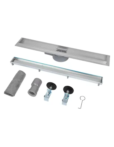 Каналізаційний трап ITAL IT03-FT29/400, лінійний, комбінований затвор