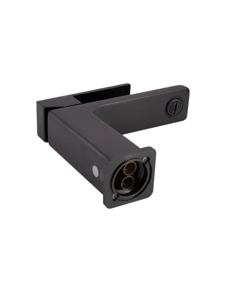 Змішувач для умивальника Qtap Gemini QTGEM270GMB45676 Gunmetal Black PVD одноважільний