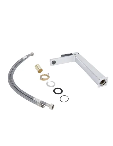 Смеситель для умывальника Qtap Gemini QTGEM269CRM45677 Chrome однорычажный