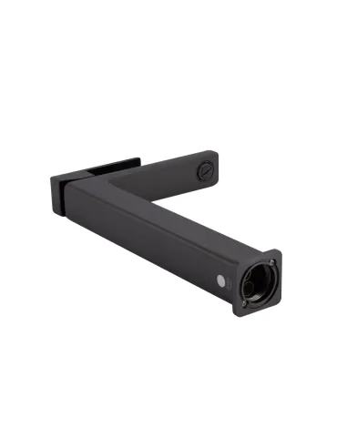 Змішувач для умивальника Qtap Gemini QTGEM269GMB45680 Gunmetal Black PVD одноважільний