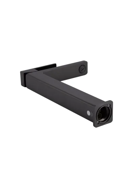 Змішувач для умивальника Qtap Gemini QTGEM269GMB45680 Gunmetal Black PVD одноважільний