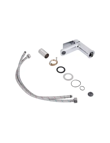 Смеситель для умывальника Qtap Aries QTARI270CRM45557 Chrome однорычажный