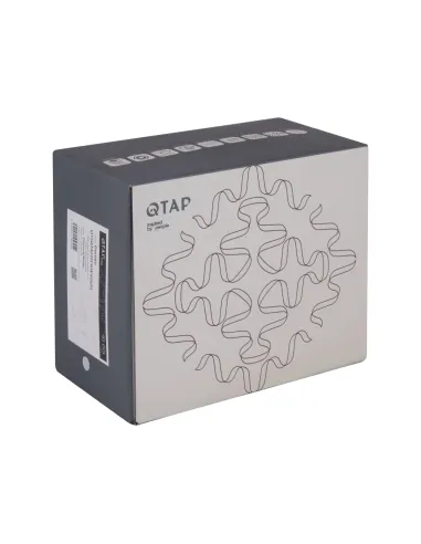 Змішувач для умивальника з гігієнічним душем Qtap Gemini QTGEM272CRM45689 Chrome