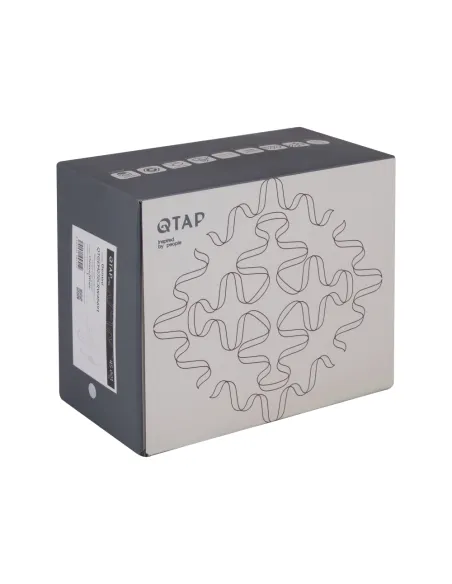 Смеситель для умывальника с гигиеническим душем Qtap Gemini QTGEM272CRM45689 Chrome