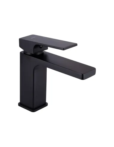 Смеситель для умывальника с гигиеническим душем Qtap Gemini QTGEM272BLM45690 Black Matt